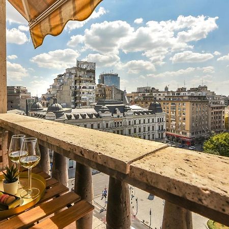 Chic Accommodation With Breathtaking Views Over Calea Victoriei - Your Central Heaven 부쿠레슈티 외부 사진