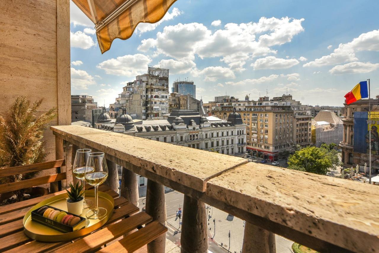 Chic Accommodation With Breathtaking Views Over Calea Victoriei - Your Central Heaven 부쿠레슈티 외부 사진